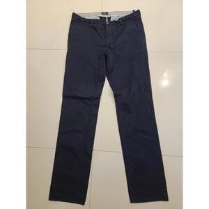 Boss Men's Chino Pants Slim Fit Blue Dark Blue Size 34